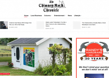 The Chimney Rock Chronicle has a new web presence!