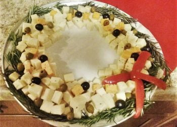 cheese-wreath