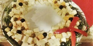 cheese-wreath