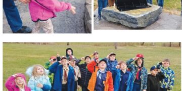 Local Scouts Learn Flag Folding Procedures