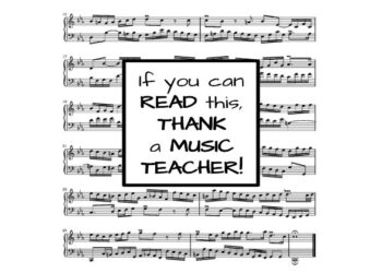 If You Can Read This, Thank A Music Teacher
