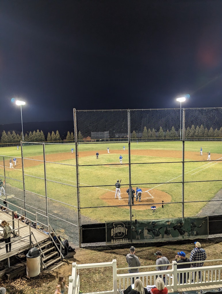 Baseball field.