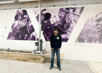 Local digital printer.